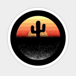 desert sunset Magnet